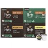 Peet's Coffee, Dark, Medium, and Light Roast K-Cup Pods for Keurig Brewers - Variety Pack, Luminosa Breakfast Blend, Café Domingo, Organic Alma De La Tierra, House Blend, 40 Count (4 Boxes of 10 K-Cup Pods) Packaging May Vary