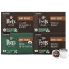 Peet’s Coffee, Dark Roast Variety Pack - 40 K-Cup Pods for Keurig Brewers , Major Dickason's Blend, French Roast, Organic Alma De La Tierra, House Blend (Pack of 40)
