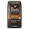 Peet's Coffee, Dark Roast Whole Bean Coffee - Espresso Forte 32 Ounce Bag, Packaging May Vary