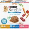 Purina Beneful Small Breed Wet Dog Food Variety Pack, IncrediBites with Real Beef, Chicken or Salmon - (30) 3 oz. Cans