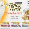 Purina Fancy Feast Delights with Cheddar Grilled Gourmet Wet Cat Food - (24) 3 oz. Cans (Cheddar Grilled Varieties 1 Pack of 24)