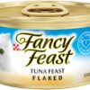 Purina Fancy Feast Wet Cat Food, Flaked Tuna Feast - (24) 3 oz. Cans