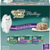 Purina Fancy Feast Wet Cat Food Variety Pack, Medleys Poultry Collection with Garden Greens in Sauce - (30) 3 oz. Cans