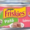 Purina Friskies Pate Wet Cat Food, Salmon Dinner - (24) 5.5 oz. Cans