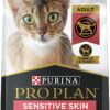 Purina Pro Plan Sensitive Skin and Stomach Cat Food, Lamb and Rice Formula - 22 lb. Bag