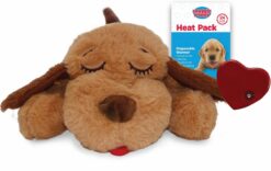 Smart Pet Love Snuggle Puppy Behavioral Aid Dog Toy, Light Brown