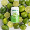 Spindrift Sparkling Water, Lime Flavored, Made with Real Squeezed Fruit, 12 Fl Oz Cans, Pack of 24 (Only 4 Calories per Seltzer Water Can)