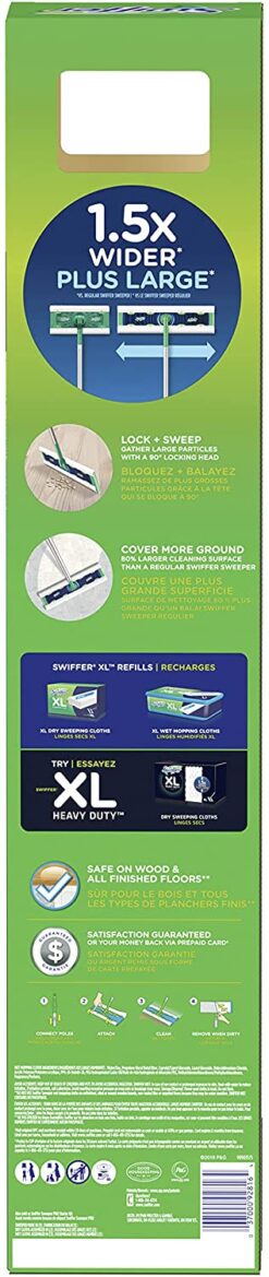 Swiffer Sweeper 2-in-1 Dry + Wet XL Multi Surface Floor Cleaner