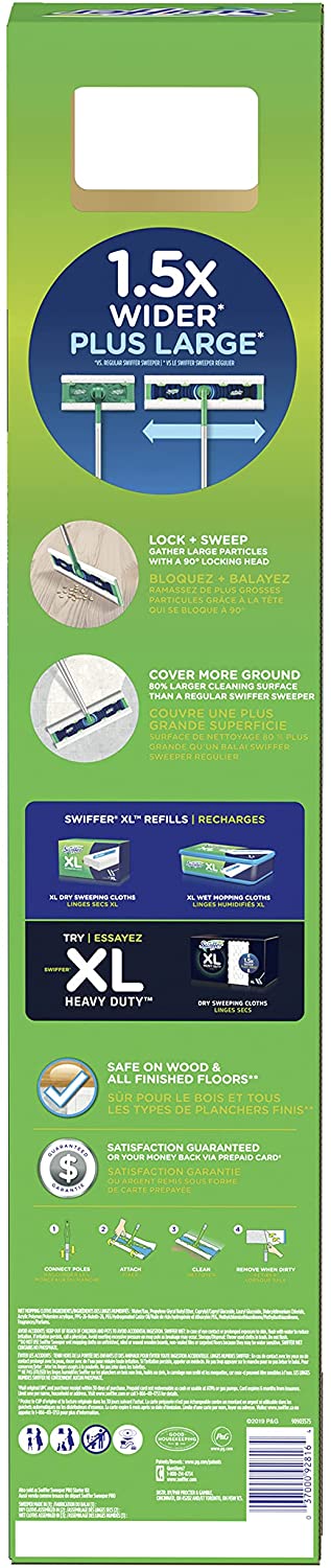Swiffer Sweeper Dry and Wet Starter Kit for Floor Mopping and