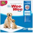 Wee-Wee Absorbent Dog Pee Pads, 22 x 23-in, Unscented, 20 Count