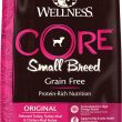 Wellness CORE Grain-Free Small Breed Turkey & Chicken Recipe Dry Dog Food, 4lb Bag