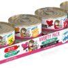 Weruva Best Feline Friend (B.F.F.), Batch 'O Besties Variety Pack, Wet Cat Food by Weruva, 5.5oz Can (Pack of 8)