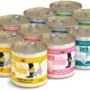 Weruva Cats in the Kitchen, Kitchen Cuties Variety Pack, Wet Cat Food by Weruva, 10oz Cans (Pack of 12), Multi