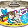 Weruva Wet Cat Food B.F.F. OMG - Best Feline Friend Oh My Gravy!, Chicken Cloud 9 with Chicken in Gravy, 2.8oz Can (Pack of 12)