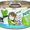Weruva Wet Cat Food B.F.F. Play - Best Feline Friend Paté Lovers, Aw Yeah!, Lamb & Tuna Told Ya' with Lamb & Tuna, 2.8oz Can (Pack of 12)