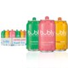 bubly Sparkling Water, Tropical Thrill Variety Pack, 12 fl oz Cans (18 Pack)