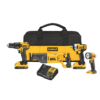 DEWALT DCK478D2 20-Volt Maximum Lithium-Ion Cordless Combo Kit with 2 Batteries 2.0 mAh, Charger and Tool Bag