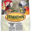 Higgins Safflower Gold Food For Parrots, 25-Pound
