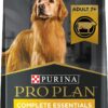 Purina Pro Plan Adult 7+ Complete Essentials Shredded Blend Beef and Rice Formula High Protein Dry Dog Food for Senior Dogs - 34 lb. Bag