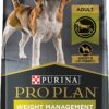 Purina Pro Plan Weight Management Dry Dog Food, Shredded Blend Chicken and Rice Formula - 18 lb. Bag