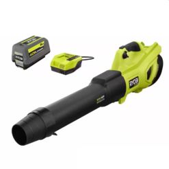 RYOBI RY404140VNM 40V HP Brushless Whisper Series 160 MPH 650 CFM Cordless Battery Leaf Blower with 6.0 Ah Battery and Charger