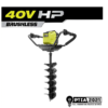 RYOBI RY40701BTLVNM 40V HP Brushless Cordless Earth Auger with 8 in. Bit (Tool Only)