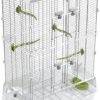 Vision Wire Bird Cage, Bird Home for Parakeets, Finches and Canaries, Medium