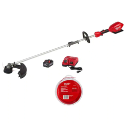 Milwaukee 2825-21ST-49-16-2713 M18 FUEL 18V Lithium-Ion Brushless Cordless String Trimmer with Quik-Lok Attachment Capability, 250 ft. Trimmer Line