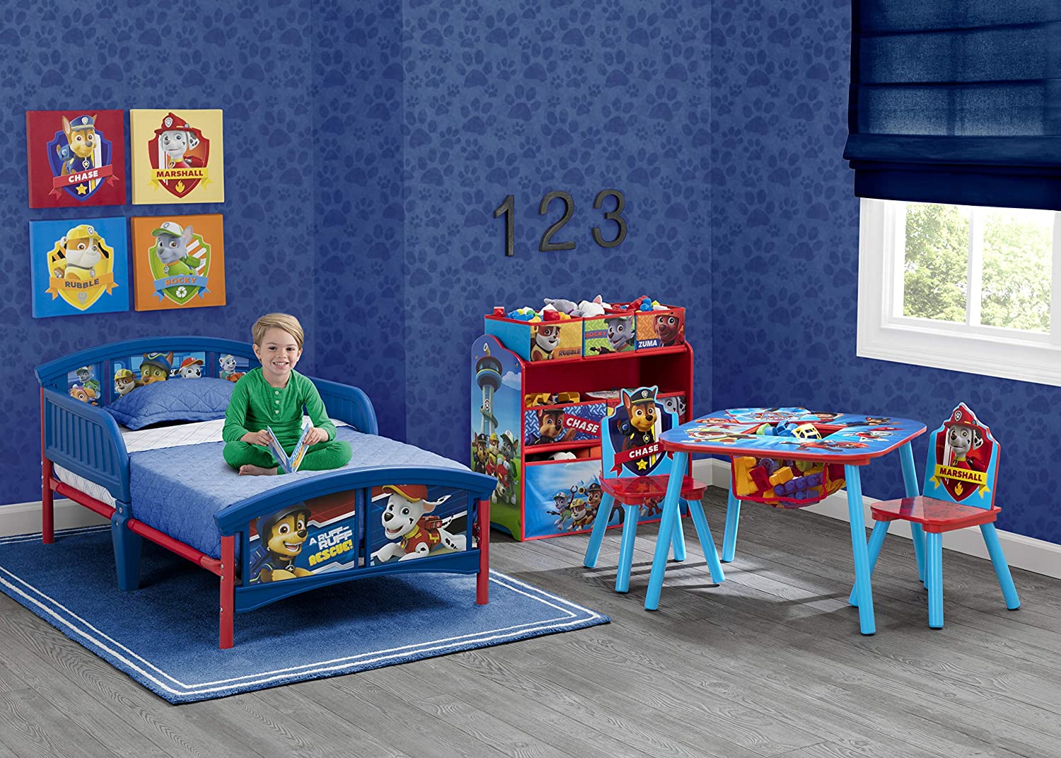 Nick Jr. Paw Patroller Car Twin Bed by Delta Children 