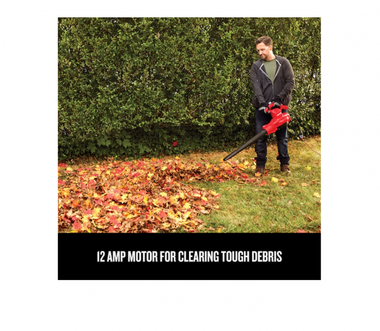 CRAFTSMAN CMEBL7000 12Amp 450CFM 260MPH Corded Electric Leaf Blower (Vacuum Kit Included