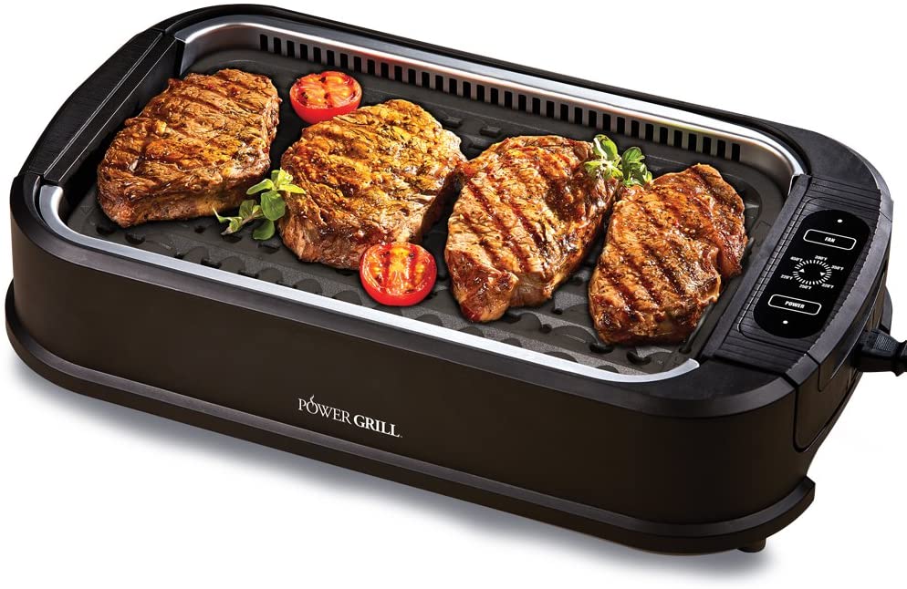Power Smokeless Grill (Hinged Lid) - Support PowerXL