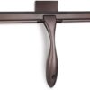 All-Purpose Shower Squeegee Bronze for Shower Doors, Bathroom, Window and Car Glass, Stainless Steel, 10 Inches
