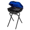 Americana  21.25-in W Ocean Blue Kettle Charcoal Grill