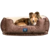 An Item of Serta Perfect Sleeper Orthopedic Cuddler Pet Bed, 34" x 24"