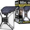 Bell+Howell Bionic Lights-Lumen 8-Watt Black Low Voltage Solar LED Spot Light Motion Sensor