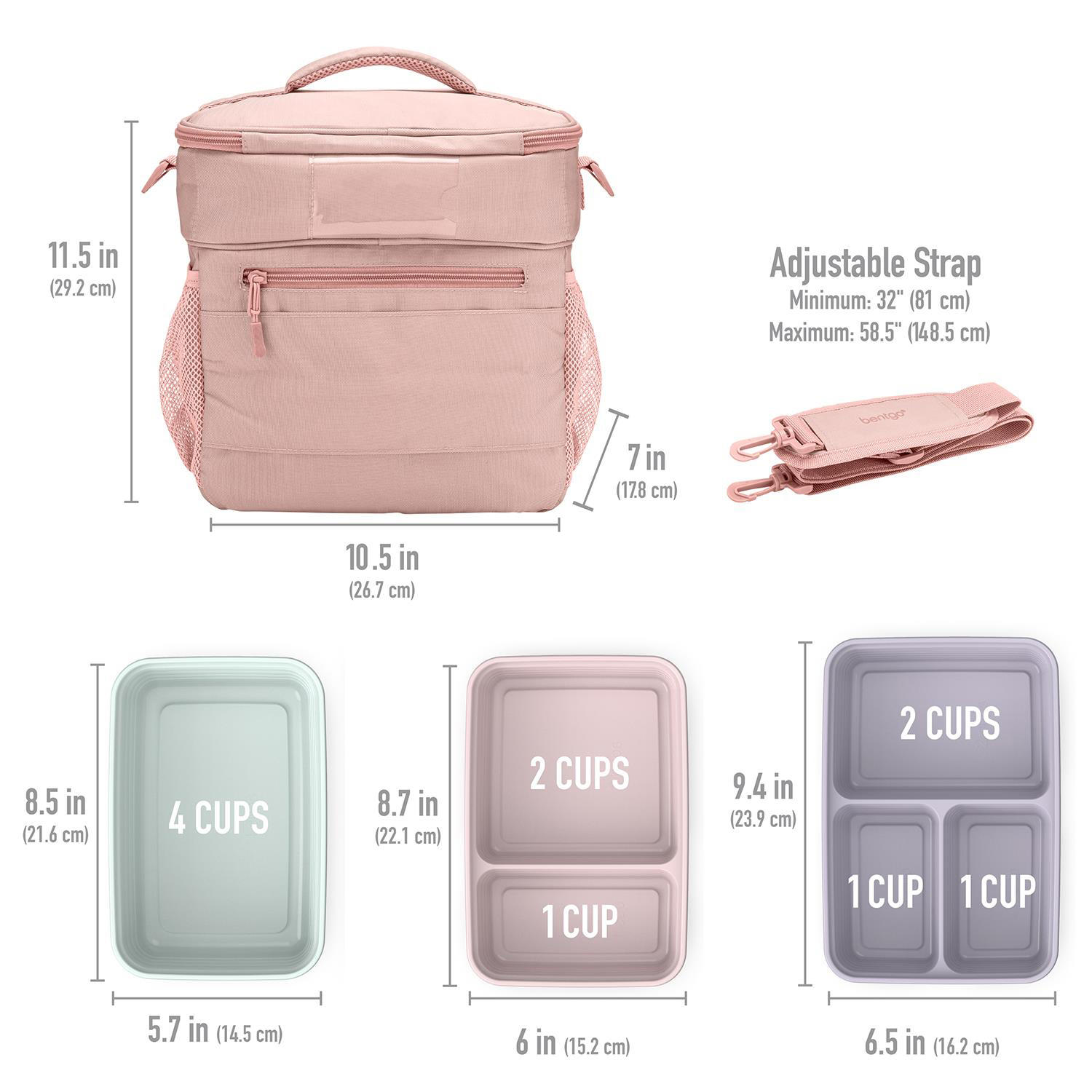  Bentgo® Prep DeluxeInsulated Multimeal Bag - Lunch Box