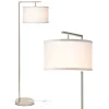 Brightech  60-in Brushed Nickel Arc Floor Lamp
