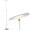 Brightech  63-in White Torchiere Floor Lamp
