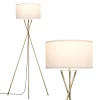 Brightech  64-in Antique Brass Tripod Floor Lamp