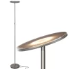 Brightech  67-in Brushed Nickel Torchiere Floor Lamp