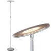 Brightech  67-in Platinum Silver Torchiere Floor Lamp
