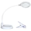 Brightech  White Touch LED Table Lamp with No Shade