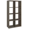 ClosetMaid  57.95-in H x 29.87-in W x 13.5-in D Graphite Gray Wood Laminate 8 Cube Organizer