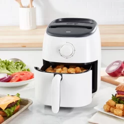 DASH Tasti-Crisp™ Family Size Electric Air Fryer Cooker with Temperature  Control, Non-Stick Fry Basket, Recipe Guide + Auto Shut Off Feature