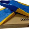 DORSAL ‎BF100-19-28-0016-258 Bodyboard Floating Swim Fins (Flippers) Blue/Yellow Large - Men's US Size 10-11