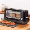 Dash Clearview Toaster, Black