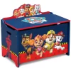 Delta Children Deluxe Toy Box - Greenguard Gold Certified, Nick Jr. PAW Patrol
