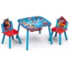 Delta Children Kids Table and Chair Set With Storage (2 Chairs Included) - Ideal for Arts & Crafts, Snack Time, Homeschooling, Homework & More, Nick Jr. PAW Patrol