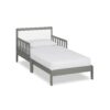 Dream On Me  Brookside Toddler Bed Steel Grey White