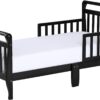 Dream On Me Classic Sleigh Toddler Bed, Black